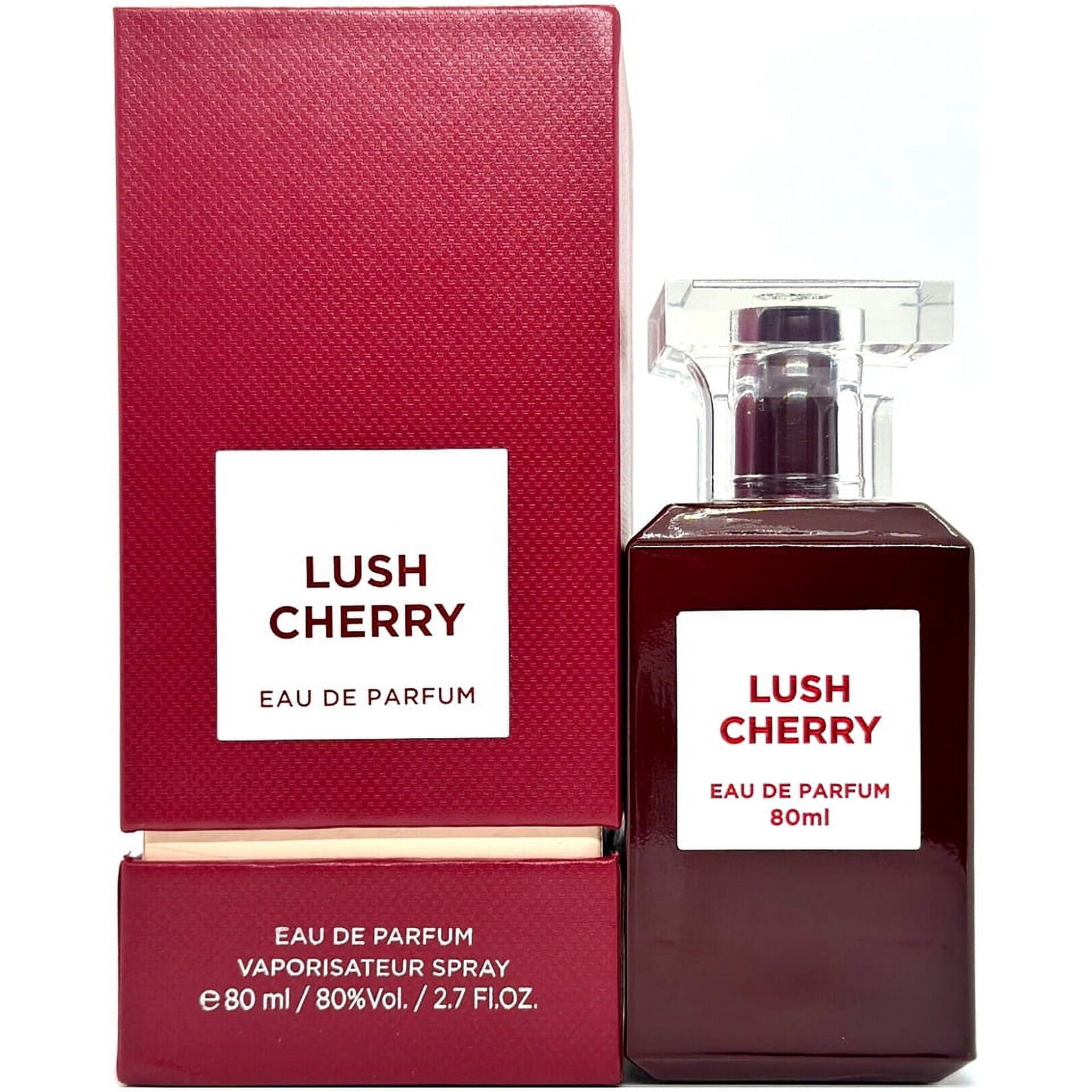 Lush Cherry by Fragrance World 2.7 oz / 80 ml Eau De Parfum Spray For Women