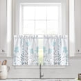 thumbnail image 1 of Lush D?cor Aprile Linen Kitchen Tiers Blue/Gray 58X242 Set (Each 29x242), 1 of 9