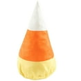 thumbnail image 1 of Lush Decor 16 x 9 Candy Corn Shaped 100% Polyester Halloween Decorative Pillow, 1 of 4