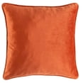 thumbnail image 1 of Lush Decor 100% Polyester Solid Velvet Decorative Pillow Autumn Leaf Single 20X20, 1 of 8