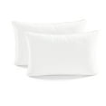 thumbnail image 1 of Lush Decor 13x20 Decorative Pillow Cover, White Velvet Pair, 1 of 5