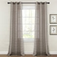thumbnail image 1 of Lush Decor 2 Piece Embroidery Sheer Curtain Sets, 1 of 11