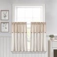 thumbnail image 1 of Lush Decor 2 Piece Light Filtering Curtain Set, 1 of 10