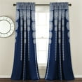 thumbnail image 1 of Lush Decor 2 Piece Medallion Light Filtering Curtain Set, 1 of 11
