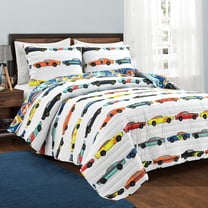 Lush Decor 3 Piece Quilt Sets, Full/Queen with Pillow Shams