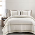 thumbnail image 1 of Lush Decor 320 Thread Count 3 Piece Quilt Set, Full, 1 of 11