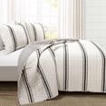 thumbnail image 1 of Lush Decor 320 Thread Count 3 Piece Quilt Set, King, 1 of 11