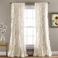 thumbnail image 1 of Lush Decor Belle Single Window Curtain Panel, 84-inches in L, 1 of 8