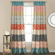Lush Decor Bohemian Stripe Window Curtain Panels Set