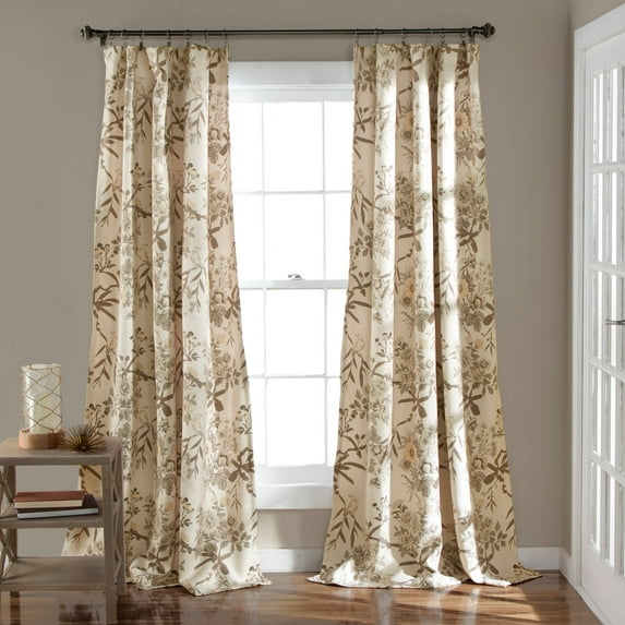 Lush Decor Botanical Garden Window Panel Set