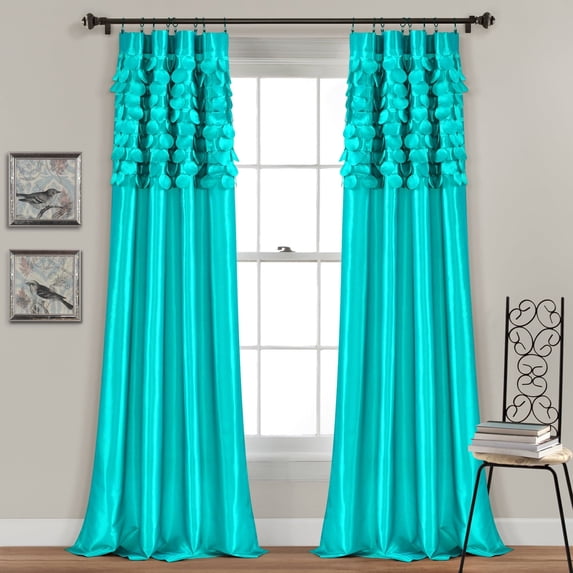 Lush Decor Circle Dream Window Curtain Set