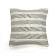 thumbnail image 1 of Lush Decor Columns Decorative Pillow Off White/Silver Single 20X20, 1 of 6
