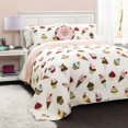 thumbnail image 1 of Lush Decor Cupcake Ice Cream Bedding Quilt Set, 1 of 4