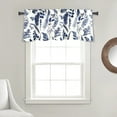 thumbnail image 1 of Lush Decor Devonia Allover Valance - White/Green - 18 x 52, 1 of 10