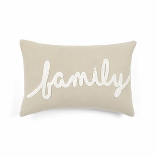 Humble and Kind Script Decorative Pillow Cover, Lush Decor