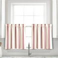 thumbnail image 1 of Lush Decor Farmhouse Stripe Kitchen Tiers - Blue - 29 x 24, 1 of 11