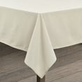 thumbnail image 1 of Lush Decor Farmhouse Ticking Stripe Yarn Dyed Tablecloth, Neutral, Single, 60" x 84", 1 of 9