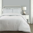 thumbnail image 1 of Lush Decor Farmhouse Traditional 460 Thread Count Striped 3 Piece Comforter Sets, King with Pillow Sham, 1 of 11