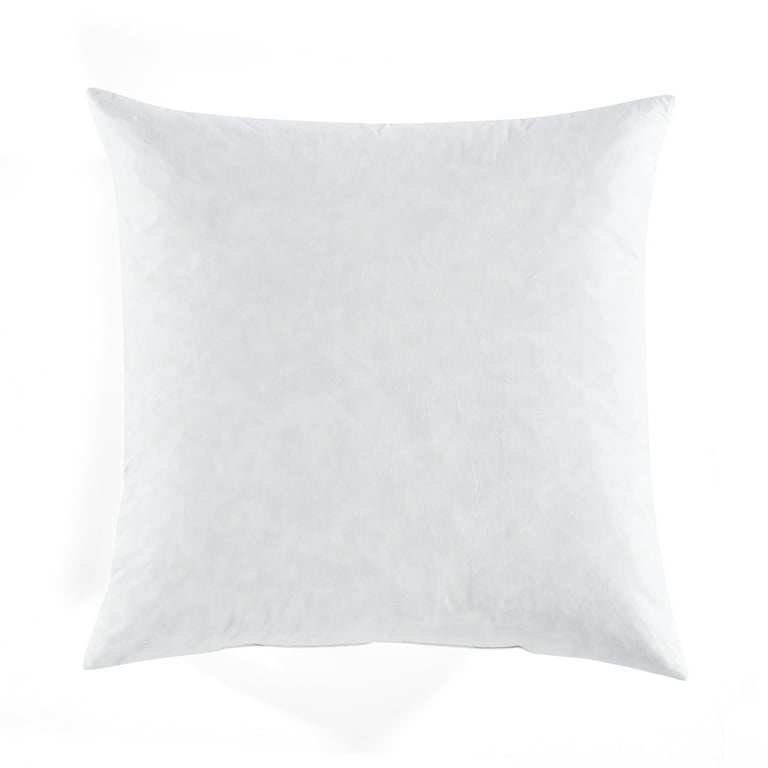 Square 21x21 Synthetic Down Alternative Pillow Insert | Pillow Decor