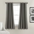 thumbnail image 1 of Lush Decor Grommet Insulated Blackout Curtains, 1 of 11