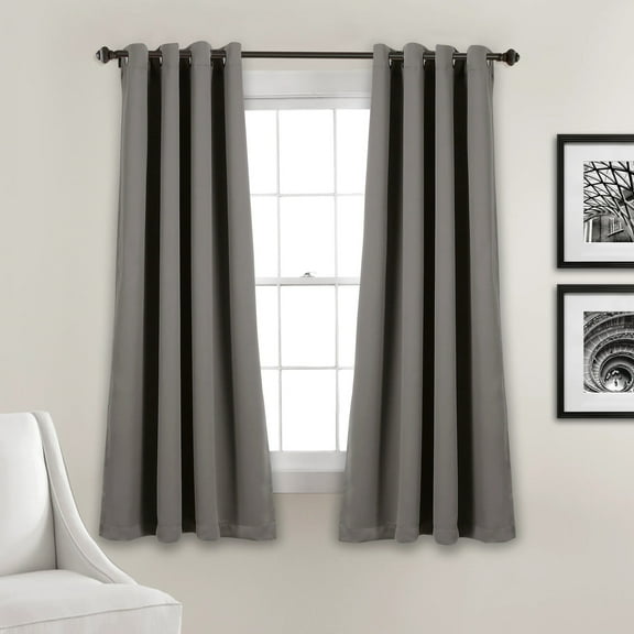 Lush Decor Grommet Insulated Blackout Curtains