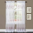 thumbnail image 1 of Lush Decor Jacey Window Curtains, Pair, 1 of 3