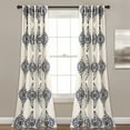 thumbnail image 1 of Lush Decor Keya Medallion Room Darkening Window Curtain, 1 of 4
