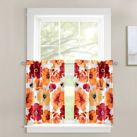 Lush Decor Leah Kitchen Tiers - Blue - 29 x 24