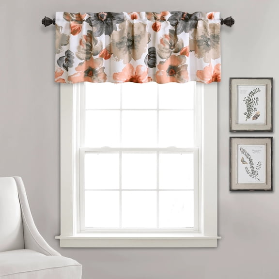 Lush Decor Leah Room Darkening Valance