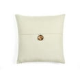 thumbnail image 1 of Lush Decor Linen Texture Woven Button Decorative Pillow Cover - Gray - 20 L x 13 W In., 1 of 11