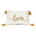 thumbnail image 1 of Lush Decor Love Is Love 14x20 Linen Decorative Pillow, 1 of 3