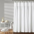 thumbnail image 1 of Lush Decor Lydia Ruffle 72"x72" Shower Curtain, 1 of 5