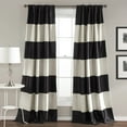 thumbnail image 1 of Lush Decor Montego Striped Window Curtain Set, 1 of 4