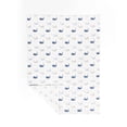 thumbnail image 1 of Lush Decor Narwhal Starfish Reversible Soft & P Oversized Blanket Blue/Gray Single 36X50, 1 of 6