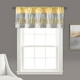 thumbnail image 1 of Lush Decor Night Sky Sequins Valance Single Yellow/Gray 18X52, 1 of 11