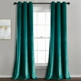 thumbnail image 1 of Lush Decor Prima Velvet Solid Window Panels - Ivory - 84 x 38, 1 of 11