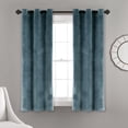 thumbnail image 1 of Lush Decor Prima Velvet Solid Window Panels - Ivory - 84 x 38, 1 of 11