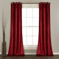 thumbnail image 1 of Lush Decor Prima Velvet Solid Window Panels - Ivory - 84 x 38, 1 of 11