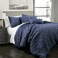 thumbnail image 1 of Lush Decor Ravello Pintuck Comforter 5Pc Set, 1 of 11