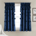 thumbnail image 1 of Lush Decor Riley Rod Pocket Curtain Panel, 1 of 11