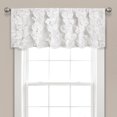 thumbnail image 1 of Lush Decor Riley Ruffled Window Treatment, 1 of 7