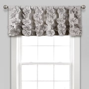 Lush Decor Riley Ruffled Valance