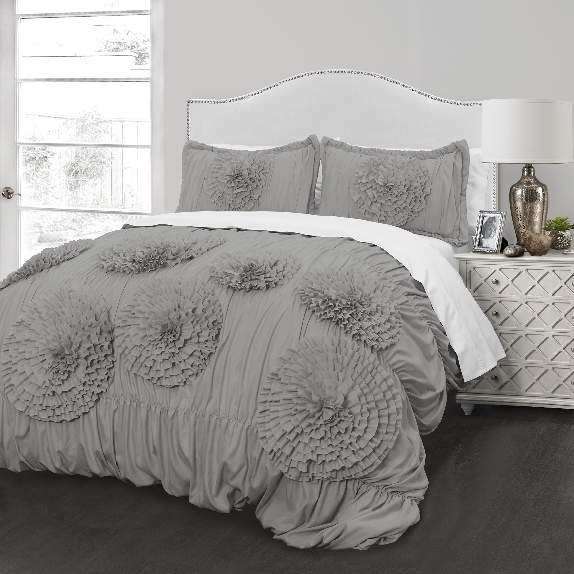 Lush Decor Ruffled Flowers Comforter Set by Better Homes & Gardens