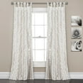 thumbnail image 1 of Lush Decor Sophia Ruffle Window Curtain Set, 1 of 9