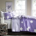 thumbnail image 1 of Lush Decor Star 2pc Quilt, 1 of 5