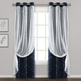 thumbnail image 1 of Lush Decor Star Blackout Panel Pair, 1 of 11