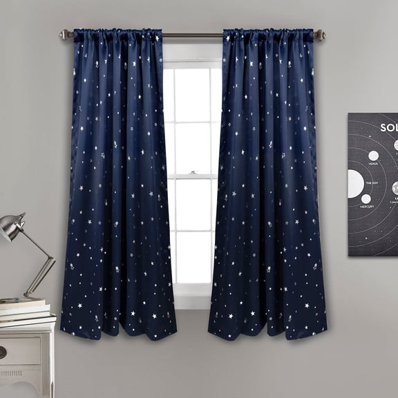 Lush Decor Star Blackout Panel Pair