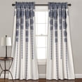 thumbnail image 1 of Lush Decor Stripe Medallion Room Darkening Panel Pair, 1 of 11