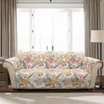 thumbnail image 1 of Lush Decor Sydney Furniture Protector Blue/Yellow Single Sofa, 1 of 2