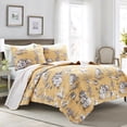 thumbnail image 1 of Lush Decor Toile Cotton Reversible Quilts, Full/Queen, 3-Pieces, 1 of 8